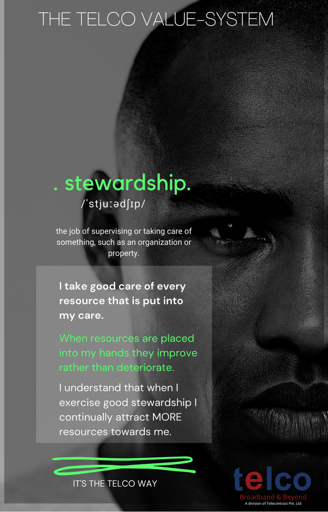 #telcoWay Values 4: Stewardship